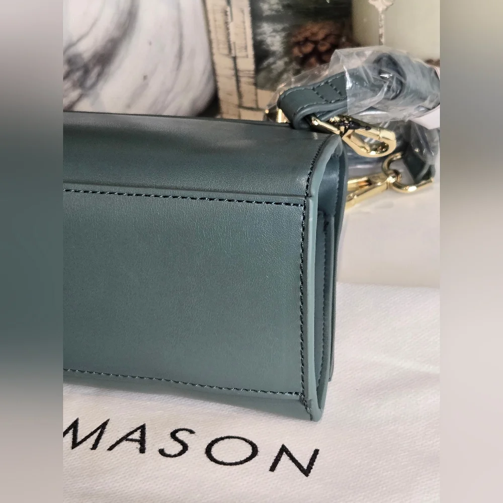 Bond & Mason "The Kimberley" Teal/Green Bag - Picture 8 of 11